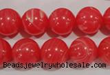 CRC505 15.5 inches 14mm round synthetic rhodochrosite beads