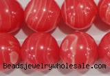 CRC508 15.5 inches 20mm round synthetic rhodochrosite beads