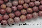 CRC52 15.5 inches 8mm round rhodochrosite gemstone beads wholesale