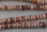 CRC750 15.5 inches 2.5*4mm rondelle rhodochrosite beads wholesale