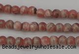 CRC754 15.5 inches 4mm round rhodochrosite beads wholesale