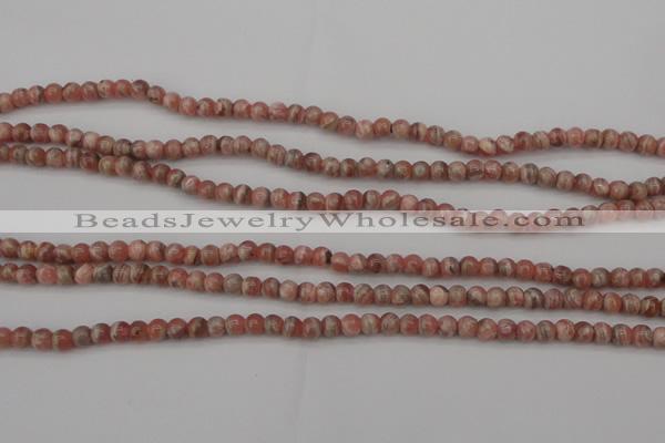 CRC754 15.5 inches 4mm round rhodochrosite beads wholesale