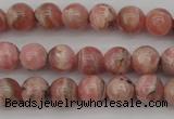 CRC755 15.5 inches 6mm round rhodochrosite beads wholesale