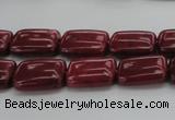 CRC821 15.5 inches 10*14mm rectangle Brazilian rhodochrosite beads