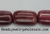 CRC825 15.5 inches 18*25mm rectangle Brazilian rhodochrosite beads