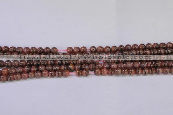 CRC913 15.5 inches 6mm round natural rhodochrosite beads