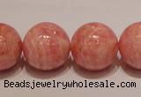 CRC92 16 inches 18mm round grade AA argentina rhodochrosite beads