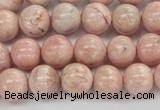 CRC922 15.5 inches 8mm round natural rhodochrosite beads