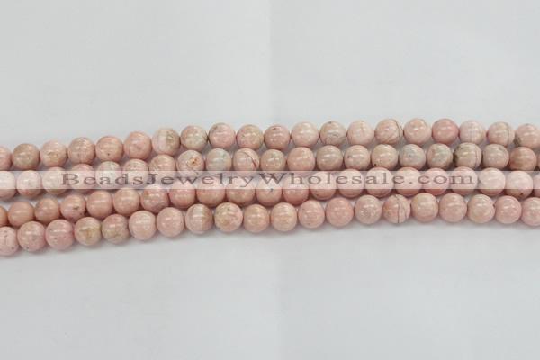 CRC922 15.5 inches 8mm round natural rhodochrosite beads