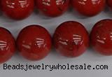 CRE315 15.5 inches 14mm round red jasper beads wholesale