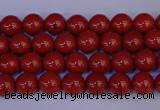 CRE320 15.5 inches 4mm round red jasper beads wholesale