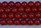 CRE321 15.5 inches 6mm round red jasper beads wholesale