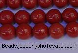 CRE322 15.5 inches 8mm round red jasper beads wholesale