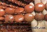 CRE65 15.5 inches 18*25mm - 20*25mm oval red jasper beads wholesale