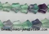 CRG04 15.5 inches 12*12mm star fluorite gemstone beads wholesale