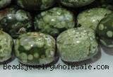 CRH16 15.5 inches 16*20mm egg-shaped rhyolite beads wholesale