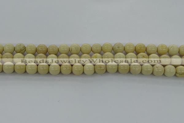 CRI203 15.5 inches 10mm round riverstone beads wholesale