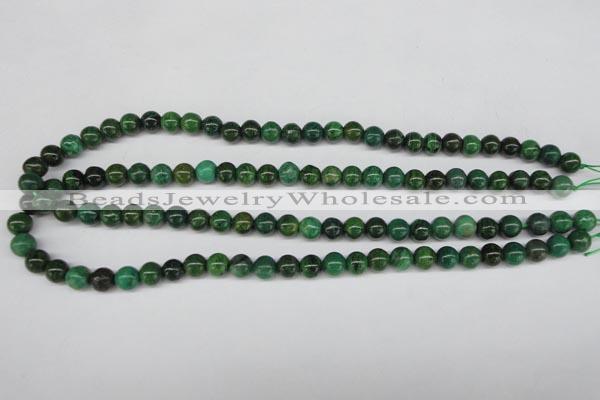 CRJ302 15.5 inches 8mm round African prase jasper beads wholesale