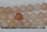 CRO111 15.5 inches 8mm round pink aventurine beads wholesale