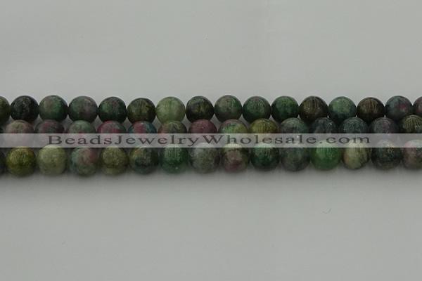 CRO1113 15.5 inches 10mm round ruby apatrite beads wholesale