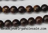 CRO124 15.5 inches 8mm round bronzite gemstone beads wholesale