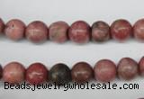 CRO127 15.5 inches 8mm round rhodochrosite beads wholesale