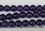 CRO148 15.5 inches 8mm round dyed amethyst beads wholesale