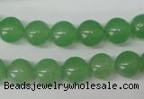 CRO206 15.5 inches 10mm round dyed candy jade beads wholesale