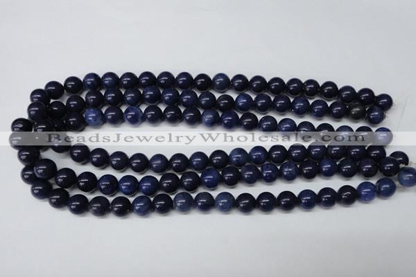 CRO219 15.5 inches 10mm round blue aventurine beads wholesale