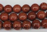 CRO228 15.5 inches 10mm round goldstone beads wholesale