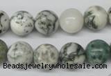 CRO300 15.5 inches 12mm round tree agate beads wholesale