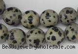 CRO320 15.5 inches 12mm round dalmatian jasper beads wholesale