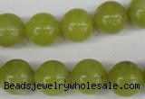 CRO331 15.5 inches 12mm round Korean jade beads wholesale