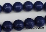 CRO345 15.5 inches 12mm round synthetic lapis lazuli beads wholesale