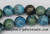 CRO355 15.5 inches 12mm round dyed feldspar beads wholesale