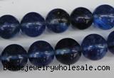 CRO371 15.5 inches 12mm round watermelon blue beads wholesale