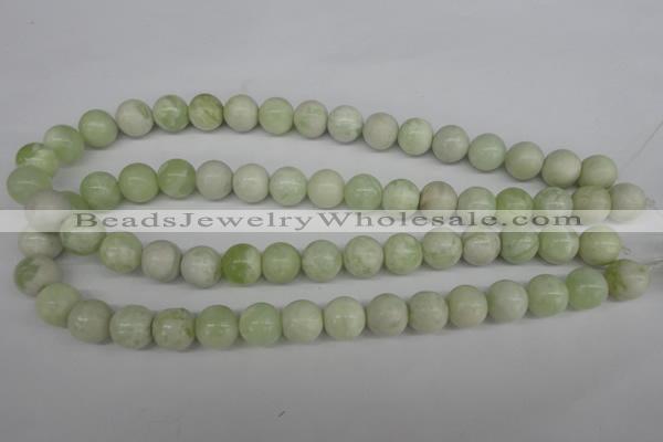 CRO393 15.5 inches 14mm round butter jade beads wholesale