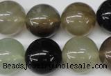 CRO437 15.5 inches 16mm round agate gemstone beads wholesale