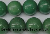 CRO495 15.5 inches 18mm round green aventurine beads wholesale