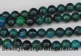 CRO50 15.5 inches 6mm round dyed chrysocolla beads wholesale