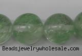 CRO549 15.5 inches 20mm round watermelon green beads wholesale