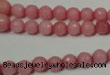 CRO719 15.5 inches 6mm – 14mm faceted round candy jade beads