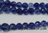 CRO748 15.5 inches 6mm – 14mm faceted round watermelon blue beads