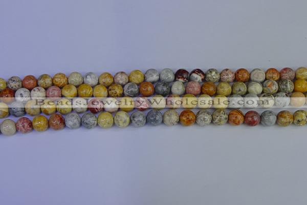 CRO862 15.5 inches 8mm round sky eye stone beads wholesale