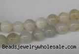 CRO88 15.5 inches 8mm round agate gemstone beads wholesale