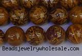 CRO883 15.5 inches 10mm round elephant blood stone beads