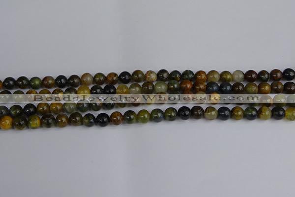 CRO901 15.5 inches 6mm round golden pietersite beads wholesale