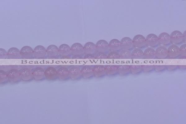 CRQ203 15.5 inches 10mm round Mozambique rose quartz beads