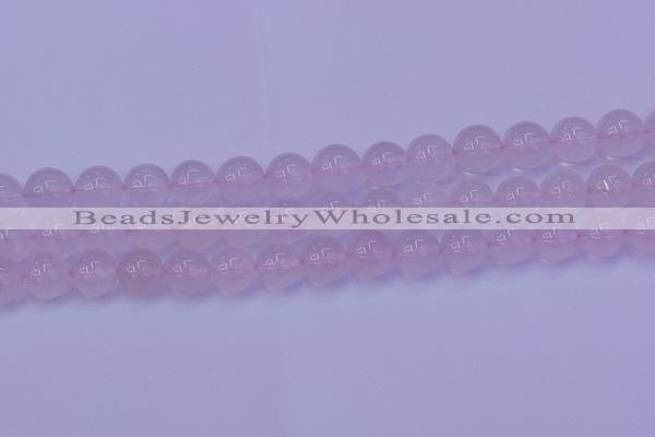 CRQ204 15.5 inches 12mm round Mozambique rose quartz beads