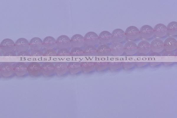 CRQ205 15.5 inches 14mm round Mozambique rose quartz beads